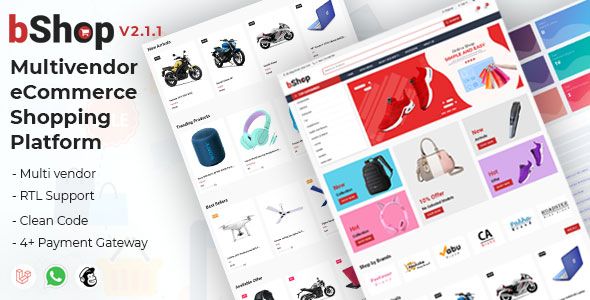bShop - Multivendor eCommerce Shopping Platform    Shopping Carts