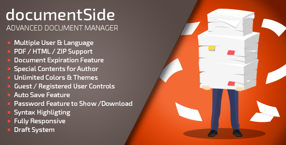 documentSide PHP Document & Guide Manager    Help And Support Tools