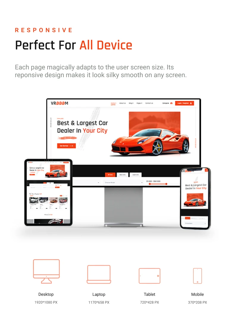 Vrooom - Auto Dealer WordPress Theme - 9