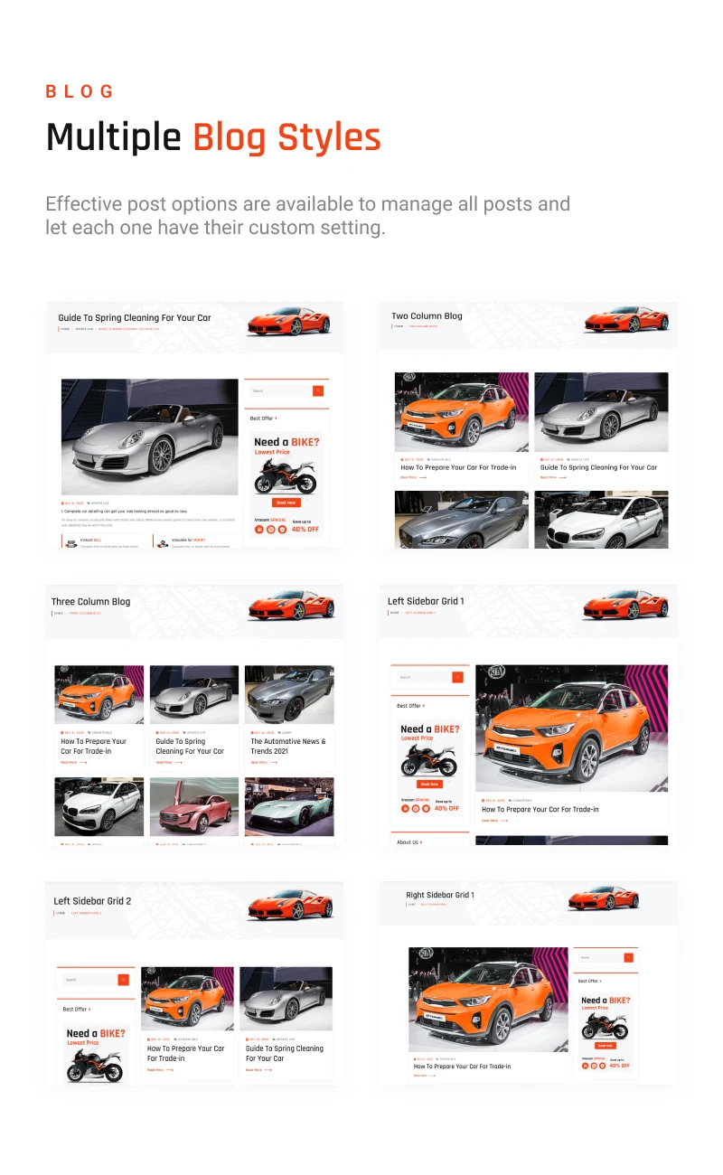 Vrooom - Auto Dealer WordPress Theme - 13