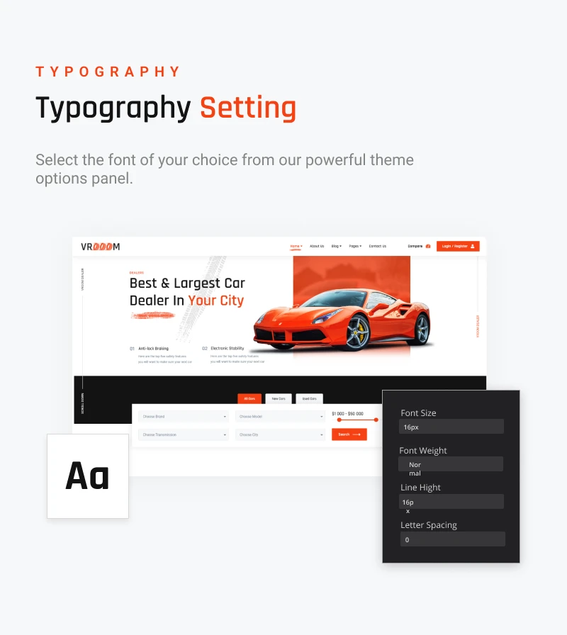 Vrooom - Auto Dealer WordPress Theme - 15