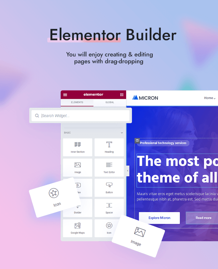 Micron - Technology IT Solutions & Software WordPress Theme - 10