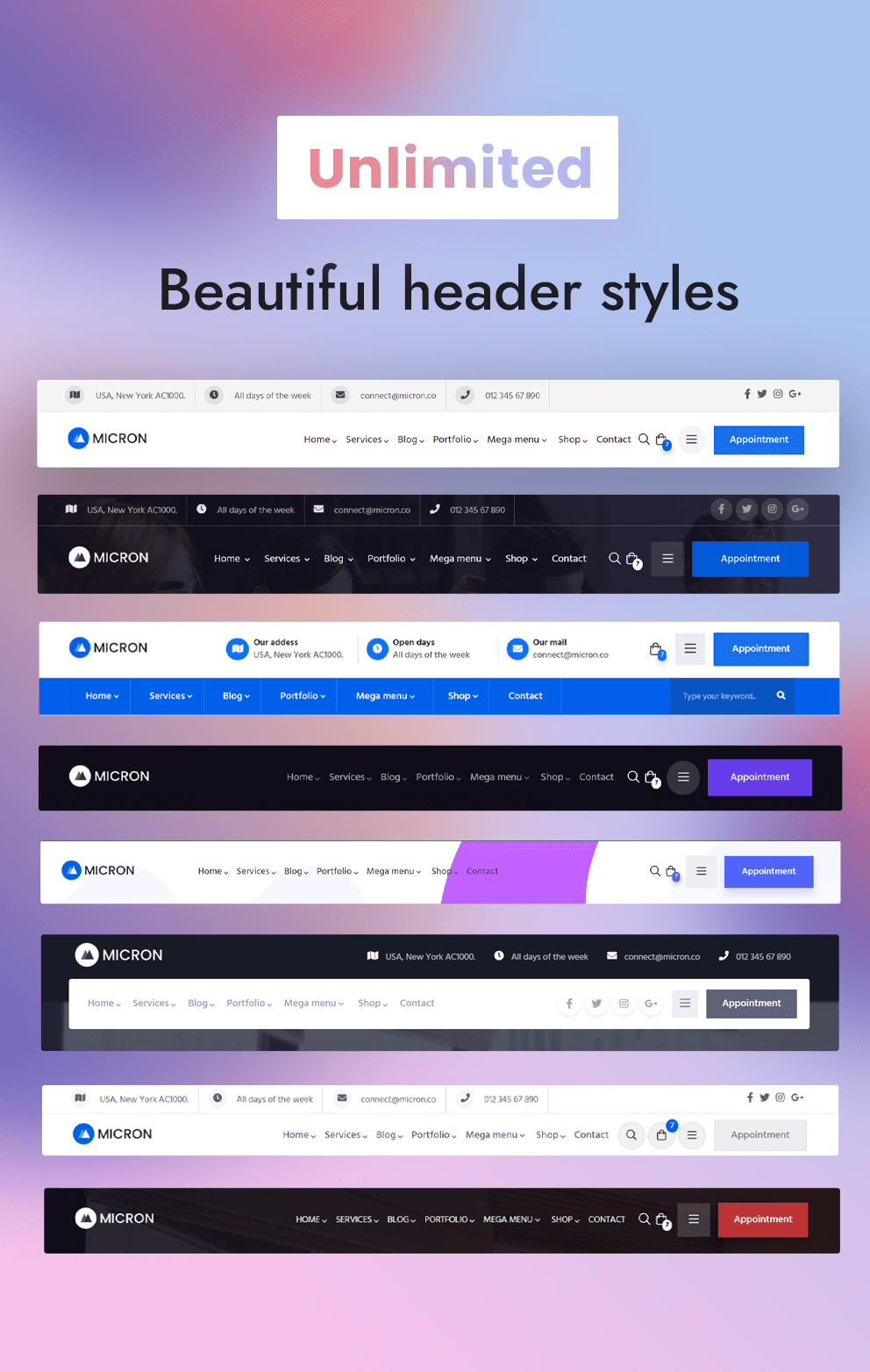 Micron - Technology IT Solutions & Software WordPress Theme - 12