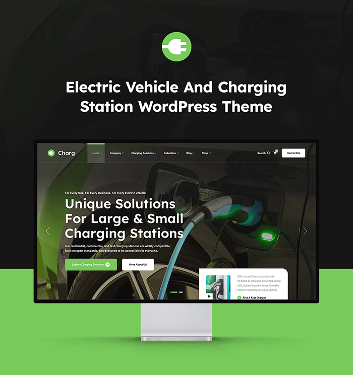 Charg - Electric Vehicle & Charging Station WordPress Theme - 4