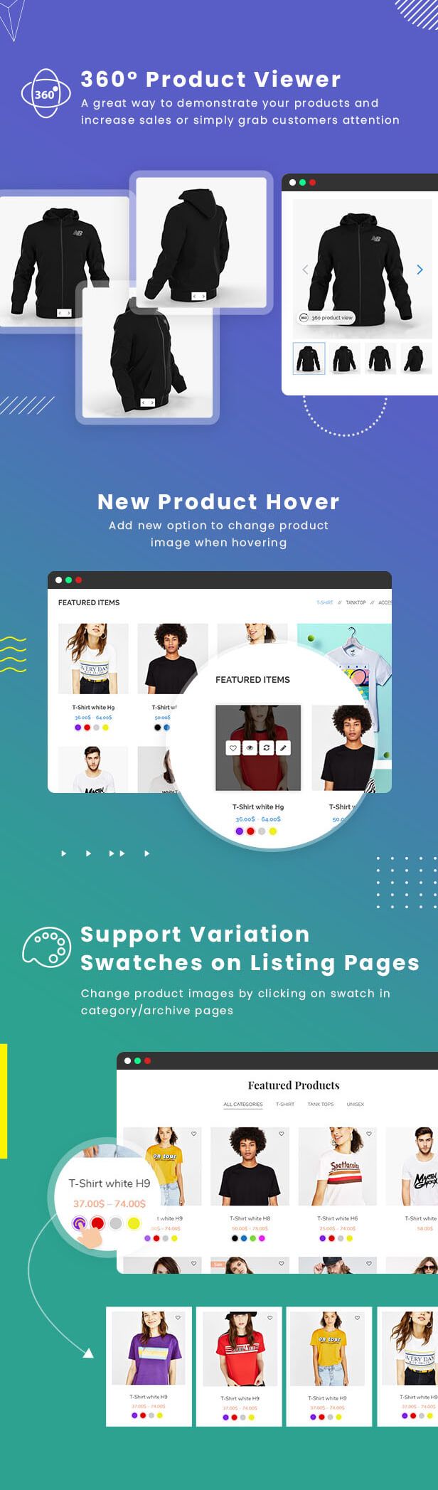 TEEPRO Woocommerce Custom T Shirt Designer WordPress Theme