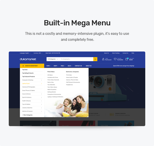 DukaMarket - Multipurpose WordPress Theme - 7