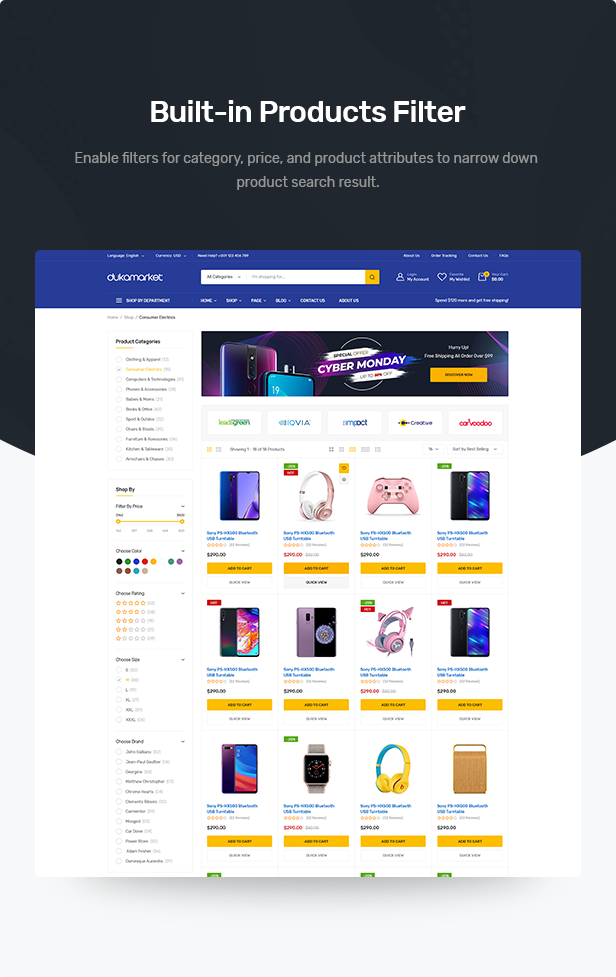 DukaMarket - Multipurpose WordPress Theme - 9