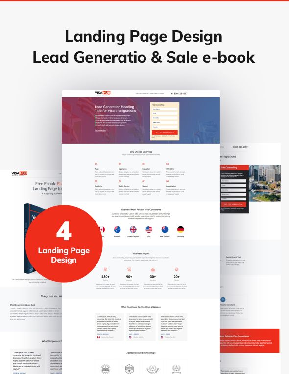 VisaHub - Immigration Consulting WordPress Theme