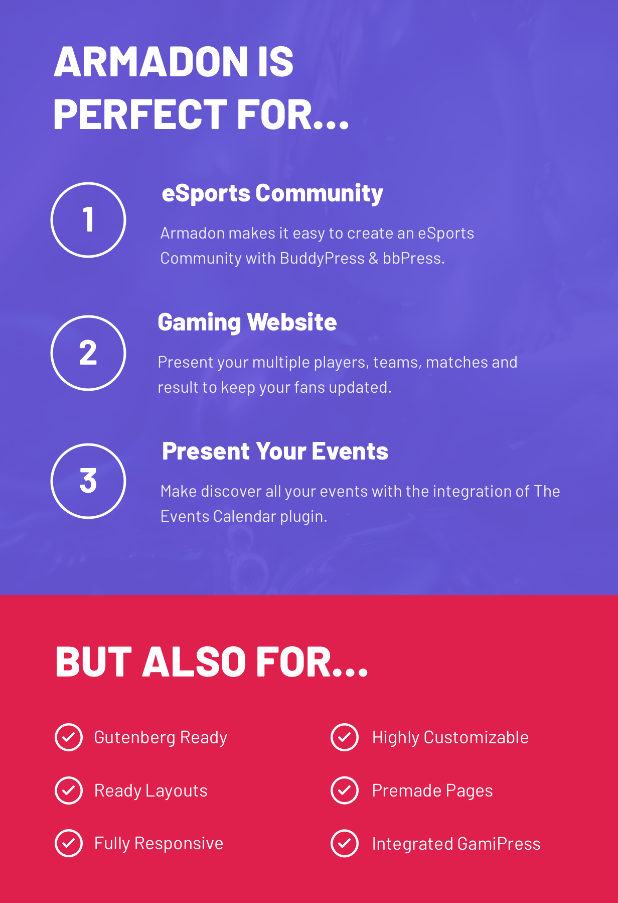 Armadon - Gutenberg WordPress Theme & For Gaming Community - 5