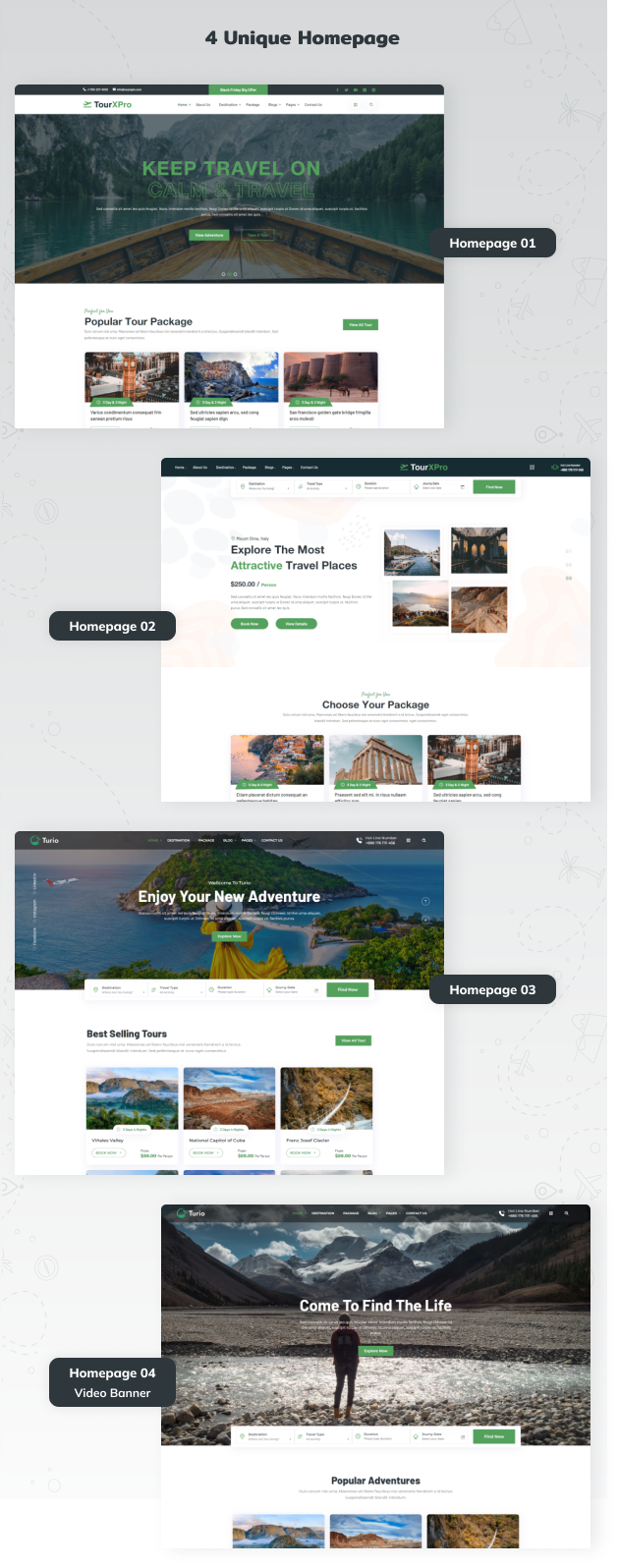 Travels Tourism WordPres Theme