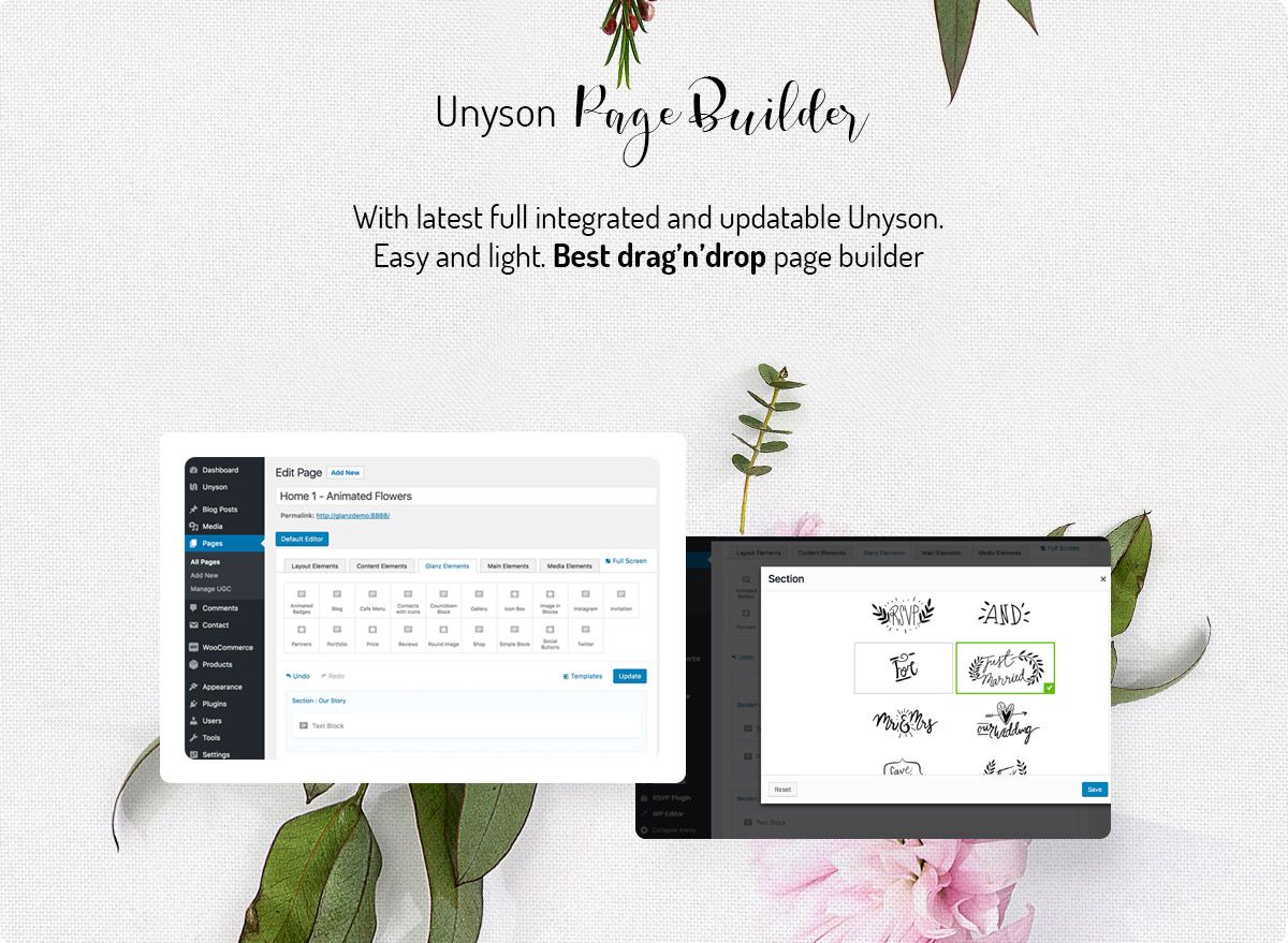 Glanz - Wedding Theme - 16