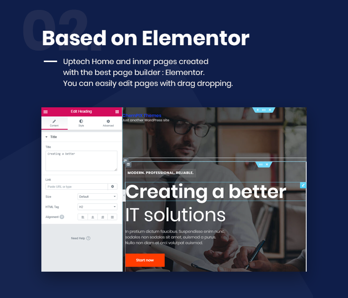 Uptech -  IT Solutions & Services WordPress Theme - 8