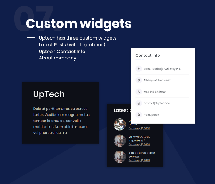 Uptech -  IT Solutions & Services WordPress Theme - 13