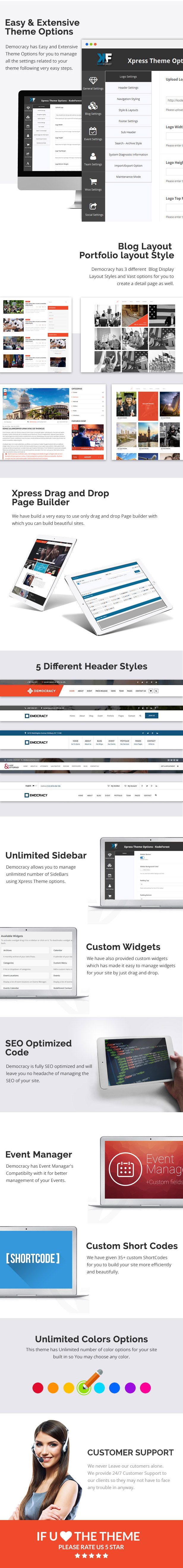 Political and Lawyer wordpress theme