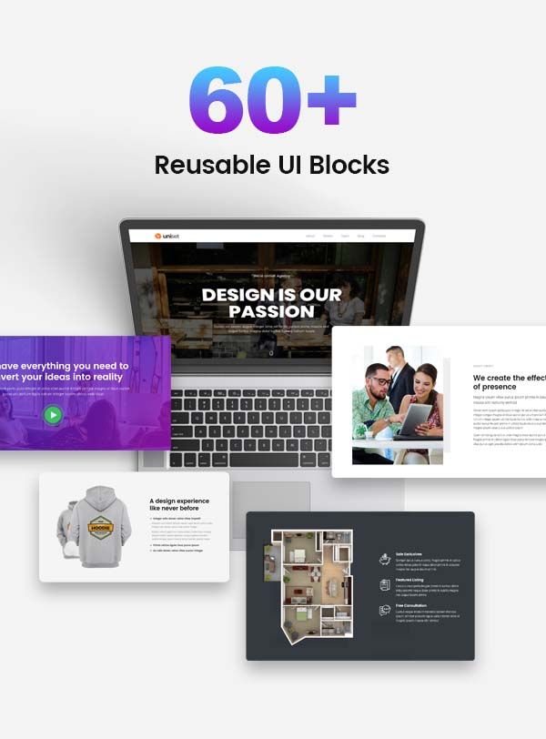 UniSet - Landing Page WordPress Theme - 6