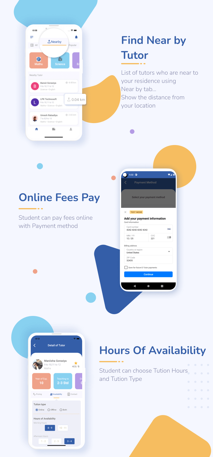 Tutor Finder - (Flutter + Web App + Admin Panel + UI) - 5