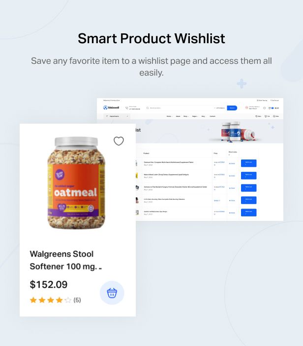 Melawell - Medical Elementor WooCommerce Theme