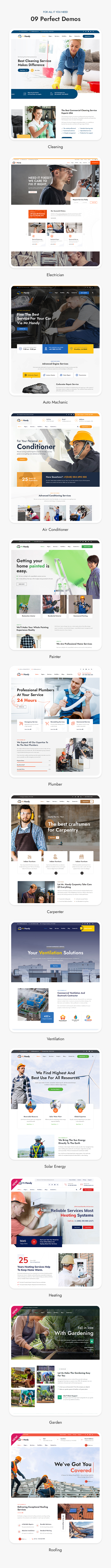 Handyman Services WordPress Theme
