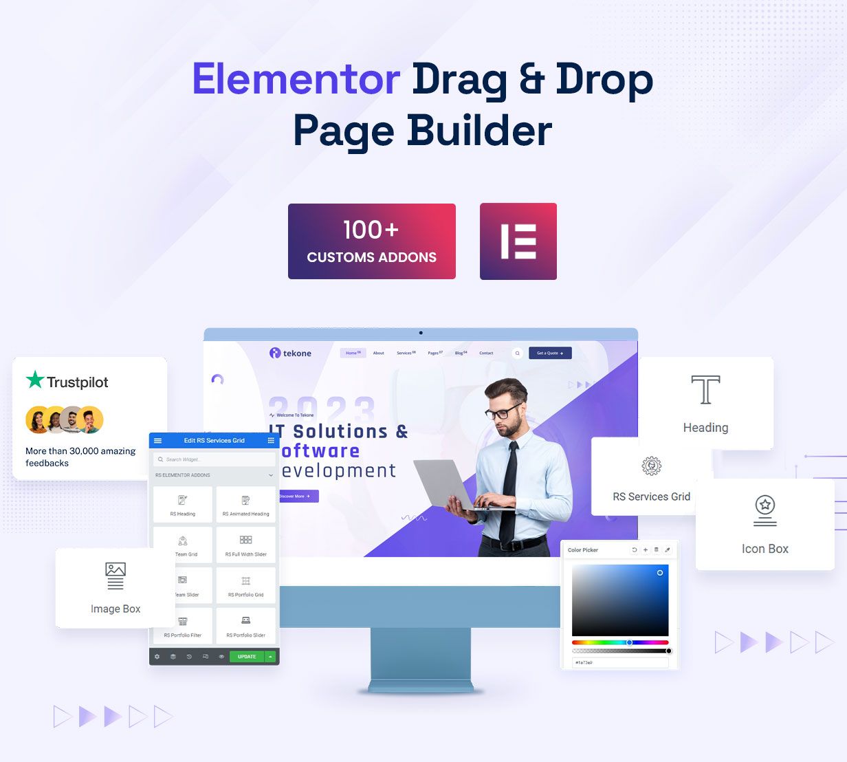 Tekone - IT Solutions & Technology WordPress Theme - 4