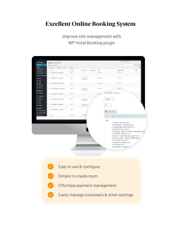 Moteling - Resort & Hotel WordPress Theme