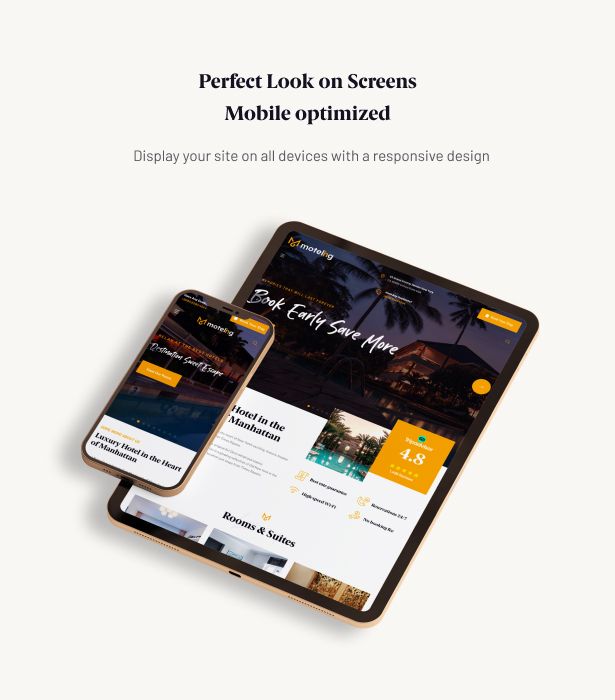 Moteling - Resort & Hotel WordPress Theme