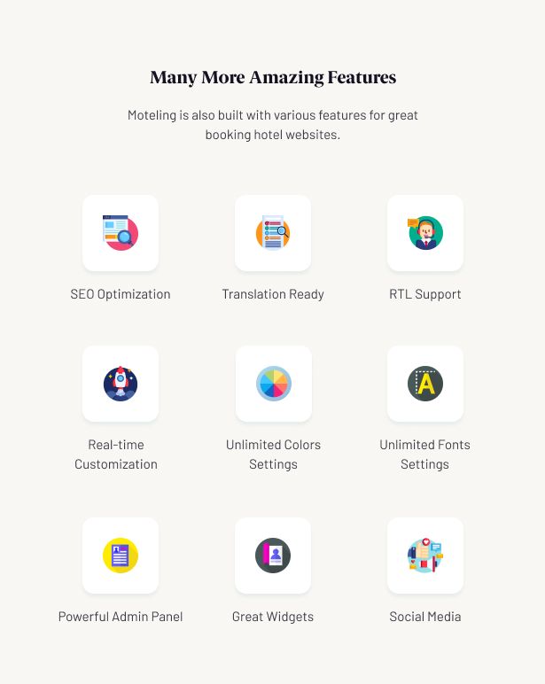 Moteling - Resort & Hotel WordPress Theme