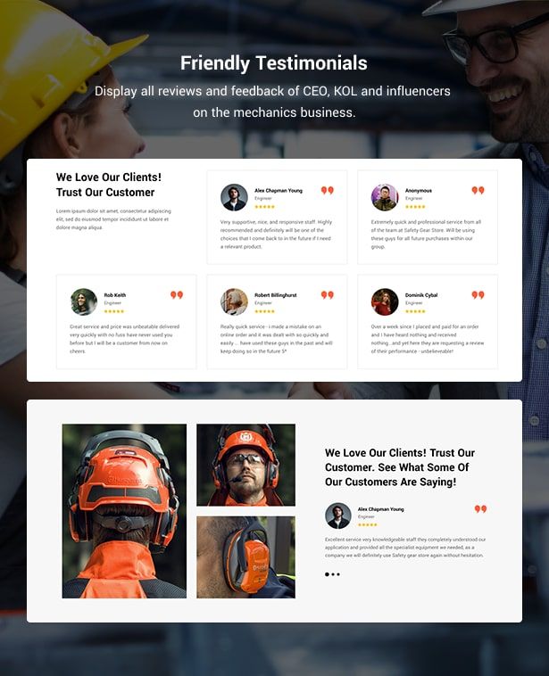 Radist Gear Shop WordPress Theme