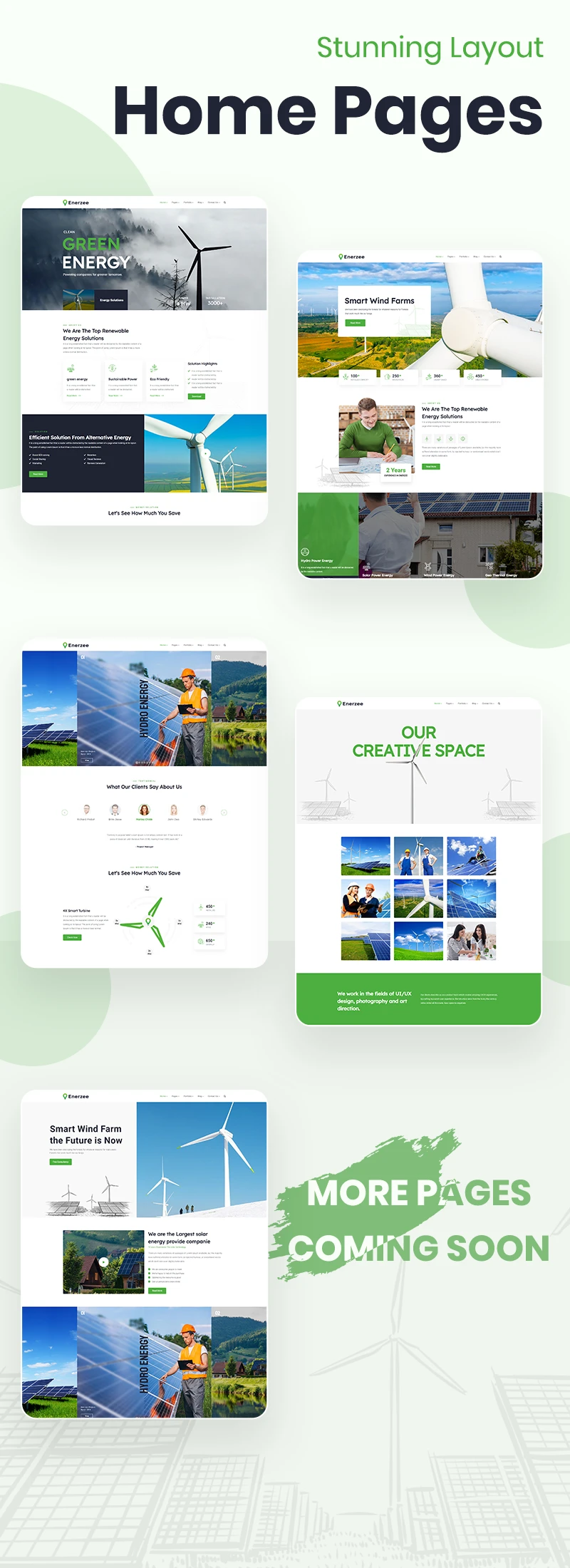 Enerzee - Renewable Energy WordPress Theme - 7