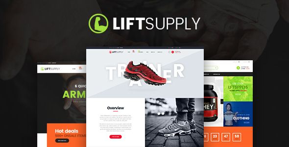 LiftSupply Single Product WooCommerce Theme Themelexus