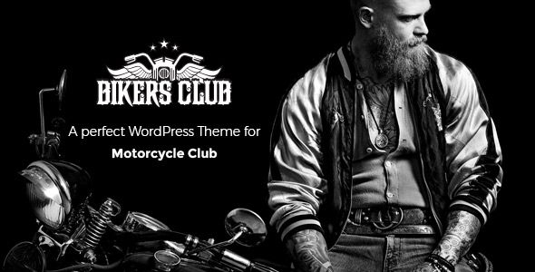 Bikersclub Motocycle Bikerclub WordPress Theme Themelexus