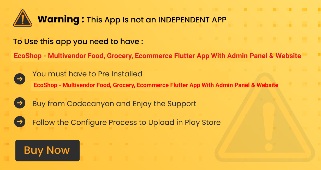 EcoShop - Multivendor eCommerce Flutter Seller App