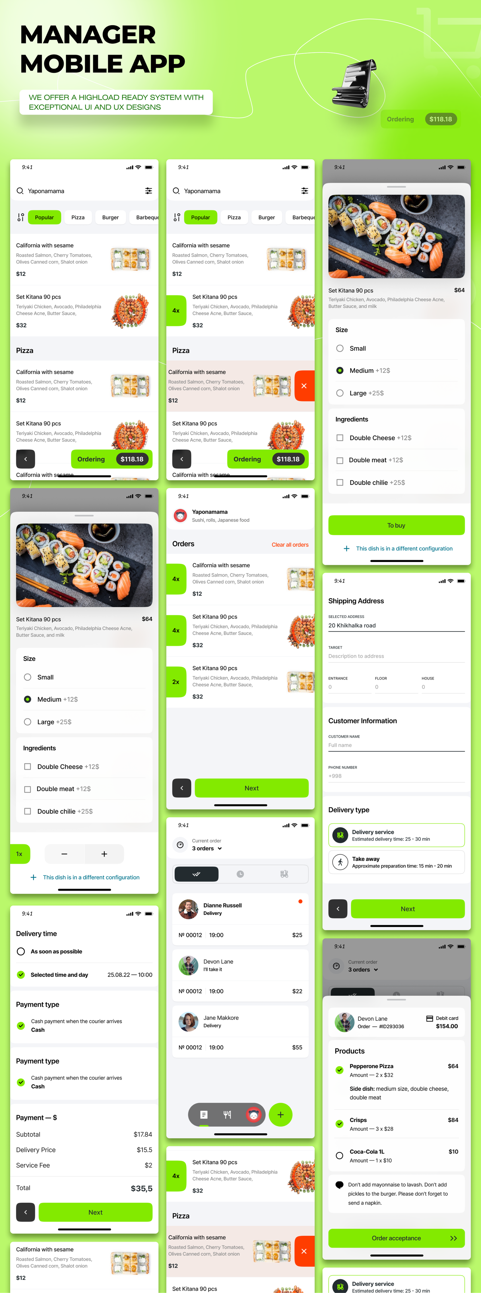 A single & multi-branch restaurant Vendor App (iOS&Android) - 8