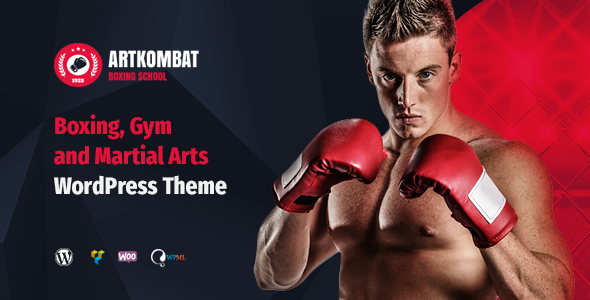 ArtKombat – Boxing School and Martial Arts WordPress Theme
