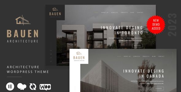 BAUEN – Architecture & Interior Elementor WordPress Theme