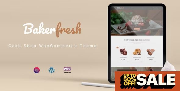 Bakerfresh – Cake Shop WooCommerce Theme