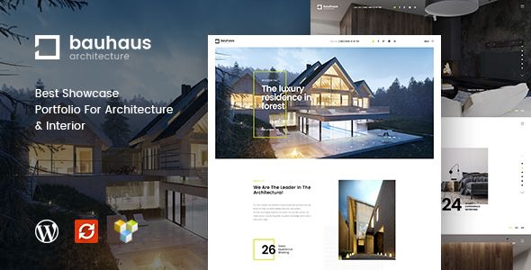 Bauhaus – Architecture & Interior WordPress Theme