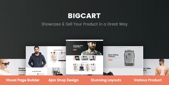 Bigcart – Clean, Modern WordPress Theme for WooCommerce