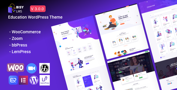 Bisy - Education WordPress Theme image