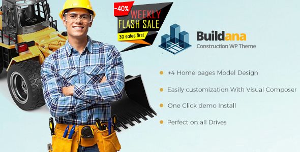 Buildana | Construction & Building WordPress Theme