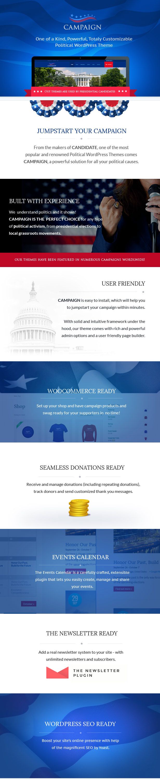 Campaign - Your Political WordPress Theme - 1