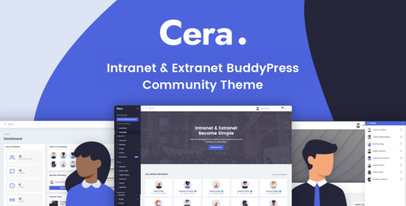 Cera – Intranet Community Theme