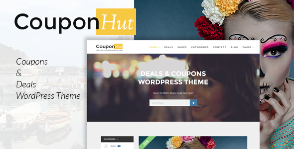 CouponHut – Coupons & Deals WordPress Theme