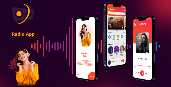 DTRadio – Online Radio flutter (iOS – Android) full application