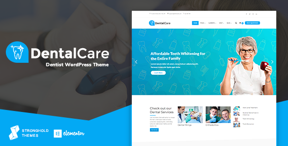 Dental Care – Dentist & Medical WordPress Theme