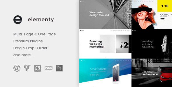 Elementy – Multipurpose One & Multi Page WordPress Theme