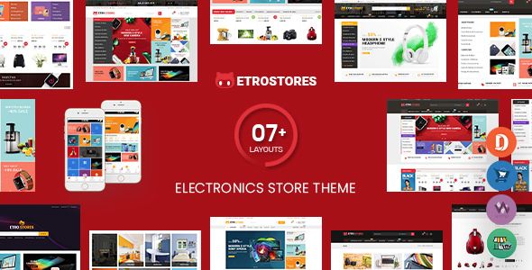 EtroStore - Electronics Store WooCommerce WordPress Theme (Mobile Layouts Ready)