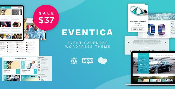 Eventica – Event Calendar & Ecommerce WordPress Theme