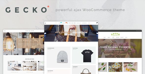 Gecko – Powerful Ajax WooCommerce Theme