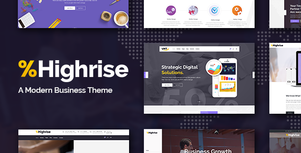 Highrise – Business Company Theme