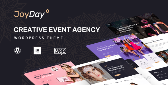 JoyDay – Creative Event Agency WordPress Theme